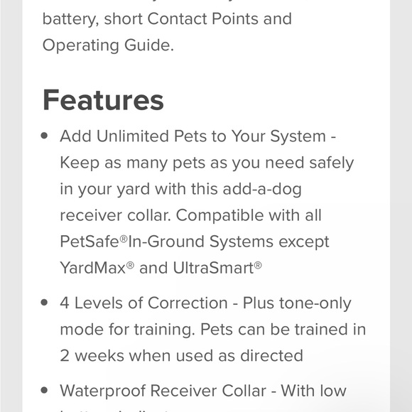 Petsafe Deluxe Ultralight Receiver Collar For Dogs/training Collar - Picture 4 of 8